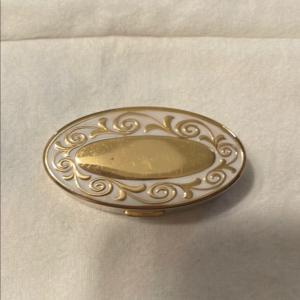 Vintage Lipstick Holder With Mirror